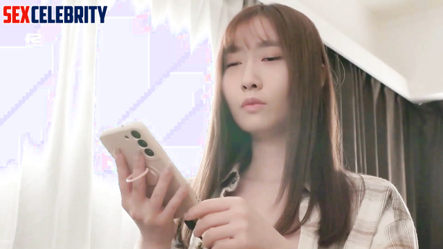 Beauty Yoona (윤아 소녀시대) feels like a sex doll in bed with you, real fake