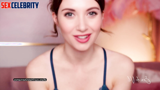 Hot Alison Brie deepfake talks to you with very dirty words trying to excite you