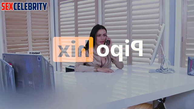 She got her ass licked right at the interview, fake Alexandra Daddario