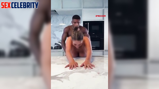 Busty slut fucks in the ass with a black dick - Scarlett Johansson fake