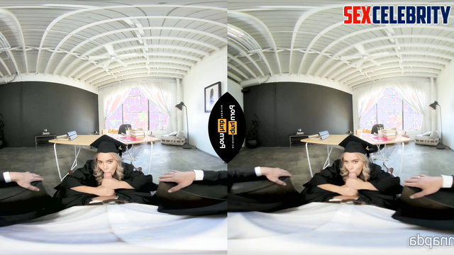 Graduate Hailee Steinfeld fake POV VR celebrates graduation with hot sex