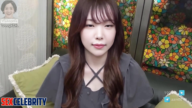 Deepfake Qwer Hina laughs at the camera 히나 큐더블유이알