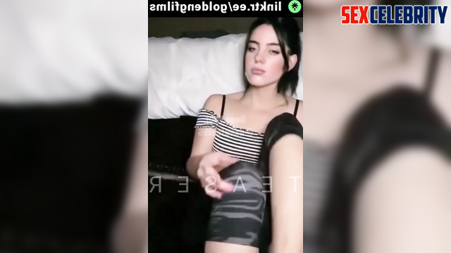 Face Swap Billie Eilish - Peeling Off my Socks… Then Worshipping my Own Feet