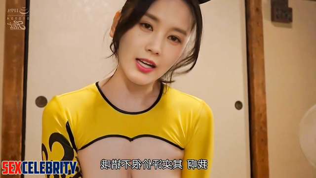 Busty mommy craves for a cock inside - Li Yitong 李一桐 真假的