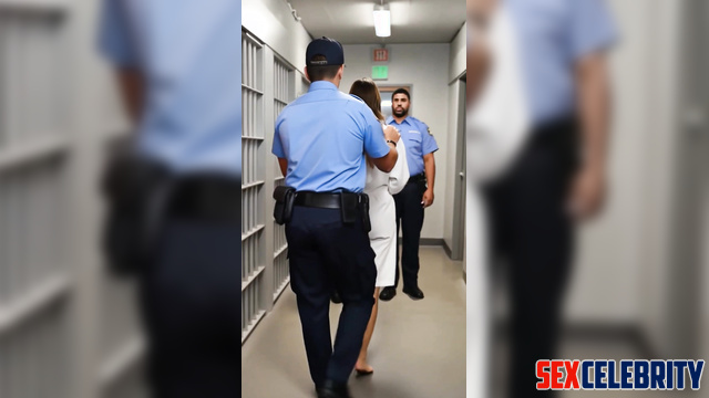 Emma Watson run a red light and gets caught (Fake Porn)