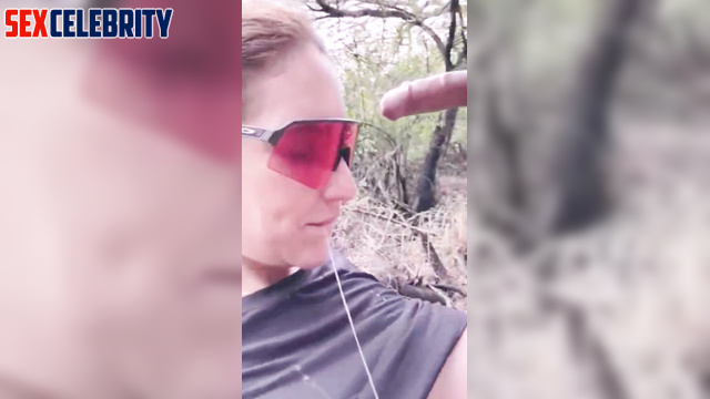 AI Jackie Guerrido jogging in the rain big tits bouncing