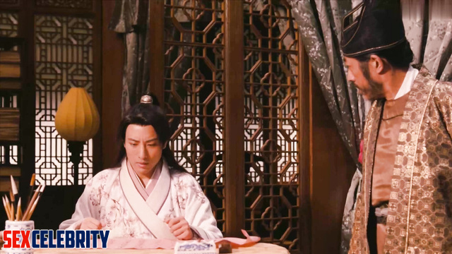 Stunning brunette Tong Liya (佟丽娅) helps the warriors to relax 人工智能