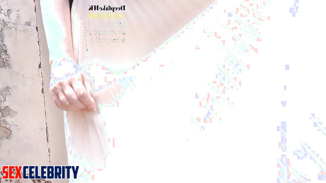 HK Real fake 夢雨 Mungyu 熊仔奶頭  shows boobs