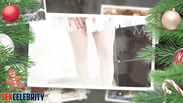 다현 트와이스 hottest christmas double penetration with Dahyun (real fake)