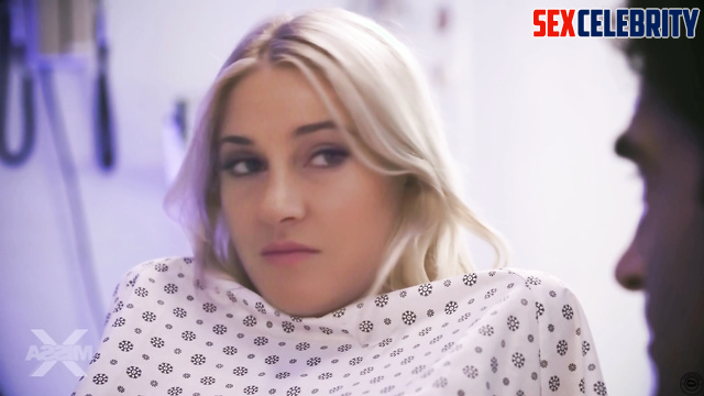 Gynecologist turned out to be very lustful - Shailene Woodley real fake