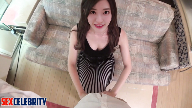 IZ*ONE (아이즈원 르세라핌) Wife is happy getting fucked - Sakura 사쿠라 열정적 섹스