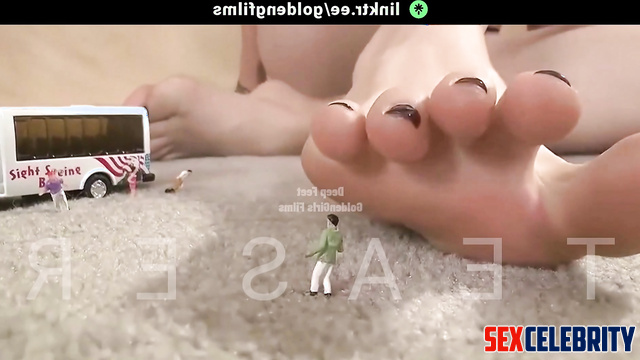 Face Swap Sadie Sink - Giantess Foot Fetish