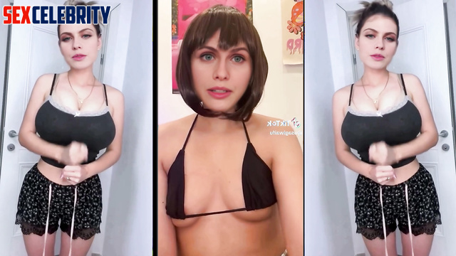This compilation shows naughty side of Alexandra Daddario (celebrity sex)
