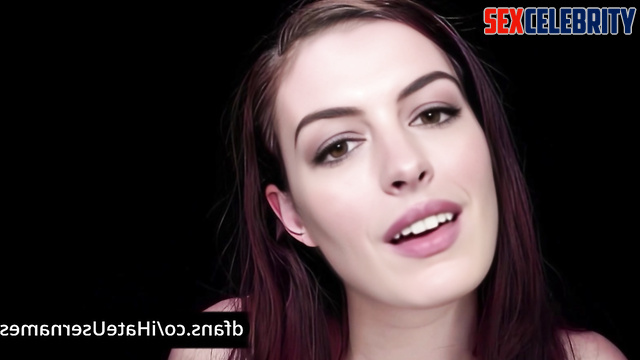 Babe really needs you big balls - Anne Hathaway solo sex scene