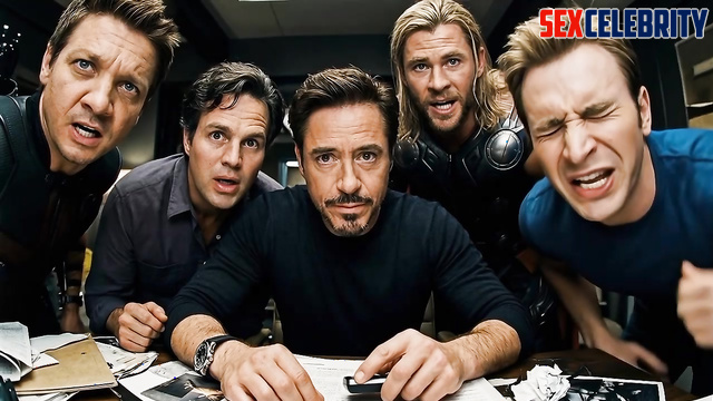 Scarlet Witch and Black Widow are pleasuring each other - A.I.