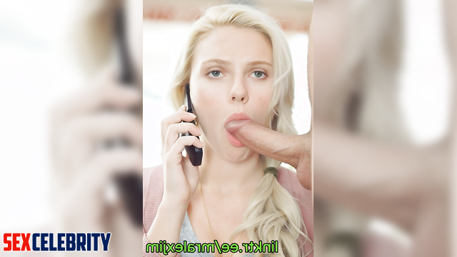 Real fake Scarlett Johansson blowjob medley