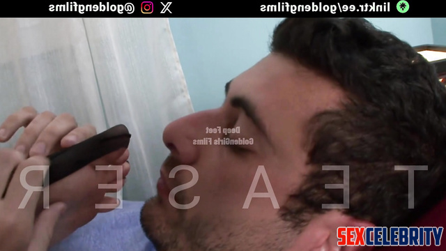 Fake Pokimane - Dominant Beauty Rips Nylons For Footjob